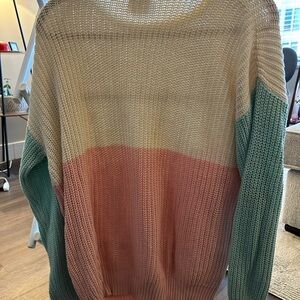 American Apparel Colorblock Sweater